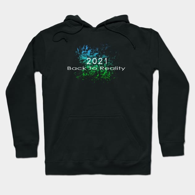 09 - 2021 Back To Reality Hoodie by SanTees